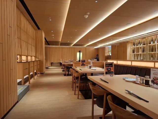 和風の内容の日本食レストラン
