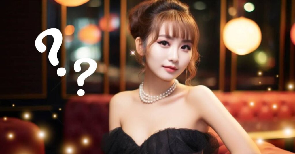 疑問が浮かぶキャバ嬢