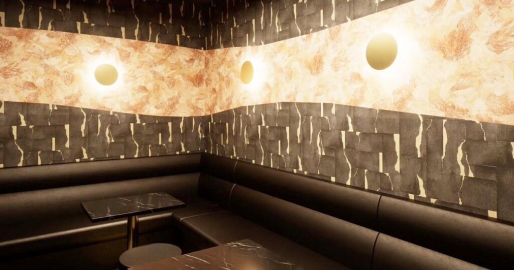 浦和のキャバクラ「Club 杢檀～MODAN～」の店内