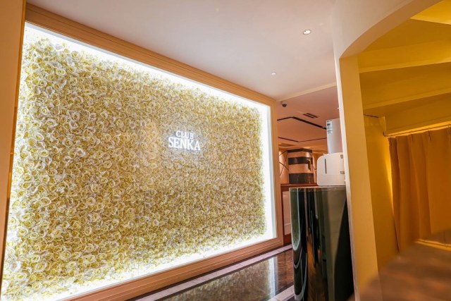 千葉のキャバクラ「CLUB SENKA(センカ)」の店内
