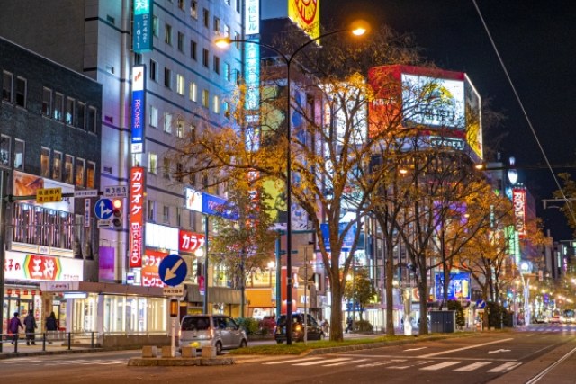 夜のすすきの