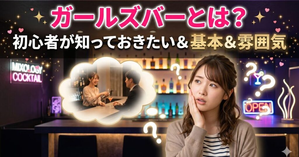 ハテナマークを浮かべる女性