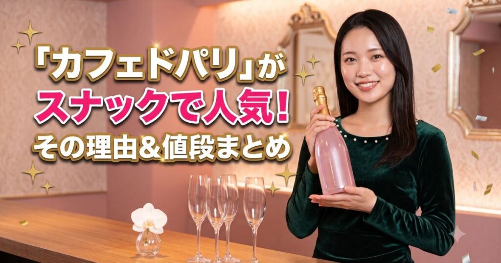 シャンパンボトルを持つ女性
